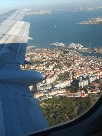 Survol de Lisbonne