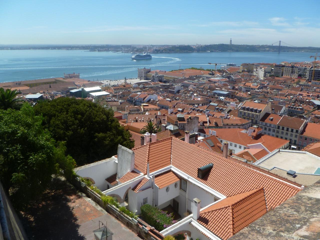 Vue d'un quartier de Lisbonne